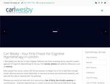 Tablet Screenshot of cariwesby.com